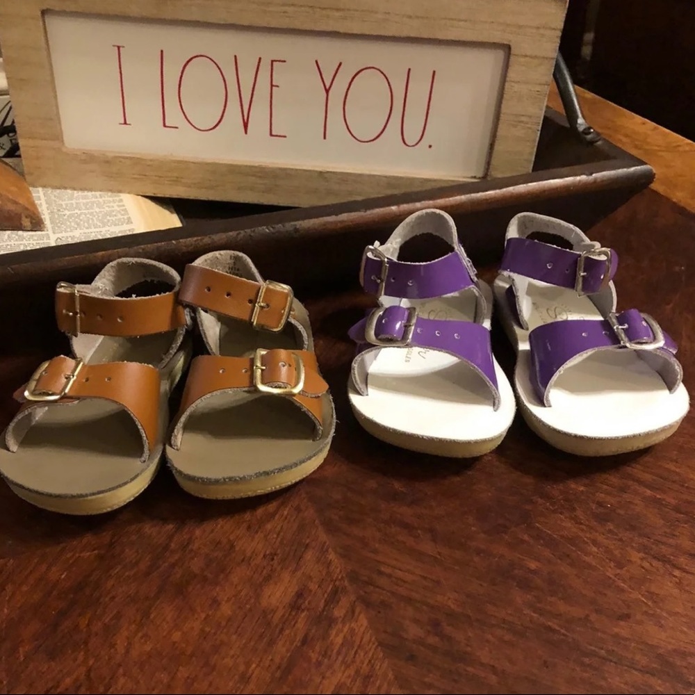 Saltwater Sun San Sandals Toddler size 5 Lot